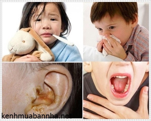 Nguyên nhân bệnh tai mũi họng ở trẻ em